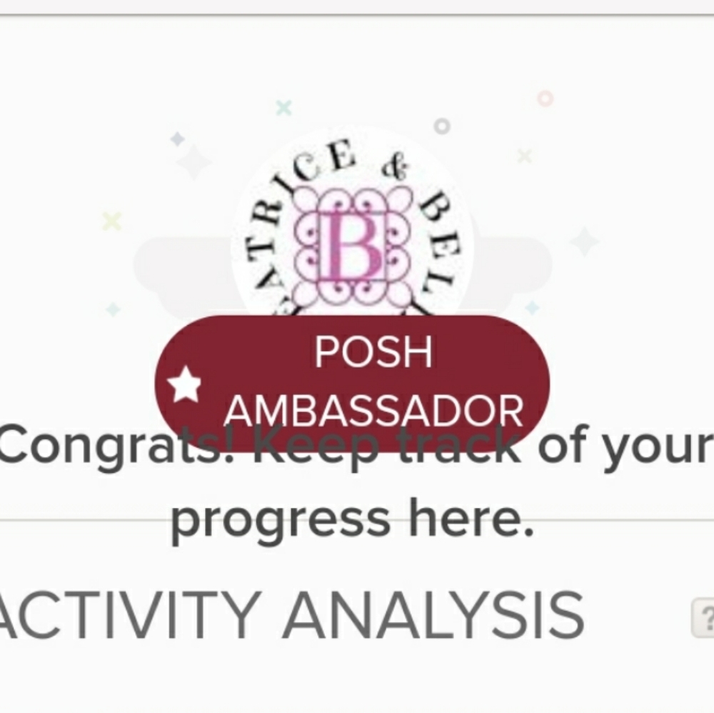 Posh Ambassador😊❤!!! Thank you so much, PFF's❤!!!